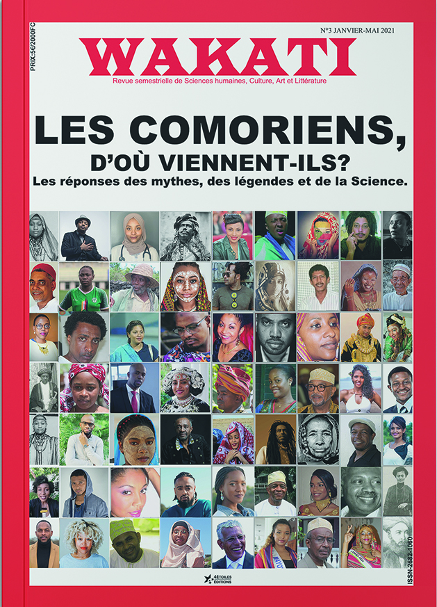 histoire des îles Comores, première page de couverture