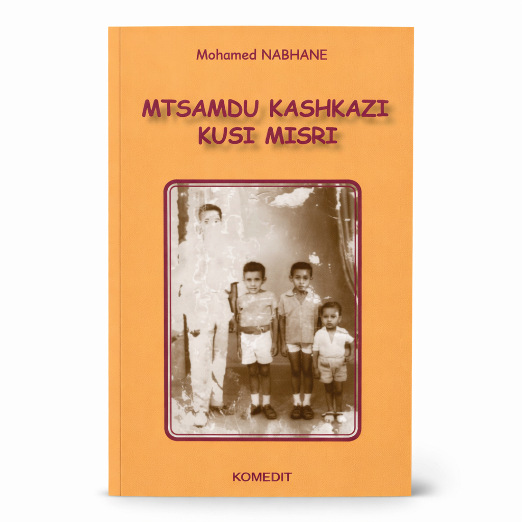 Mtsamdu Kashkazi kusi Misri de Mohamed Nabhane, récit autobiographique en langue comorienne retraçant un voyage des Comores vers l’Égypte.